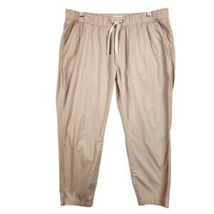 Pact Organic Cotton Joggers Men’s XL Peach Colorway Adjustable Waist Pockets EUC